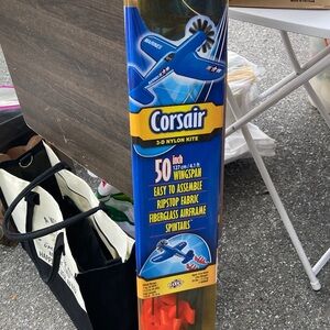 Corsair Blue 3D Nylon Kite